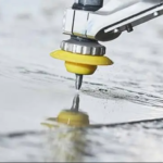 découpe au jet d'eau au sable grenat